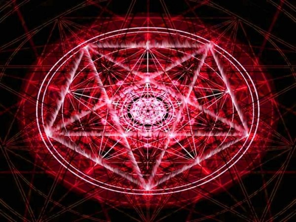 Красная пентаграмма