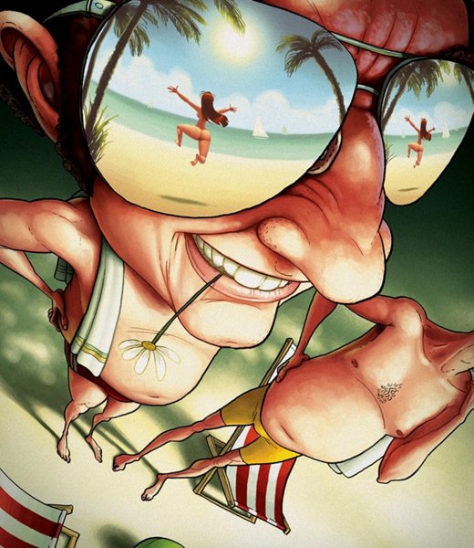 Забавные иллюстрации Дениса Зильбера