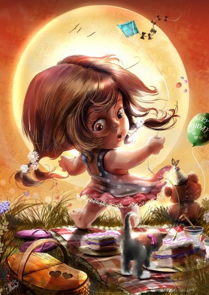 Художник - иллюстратор Крис де Лара