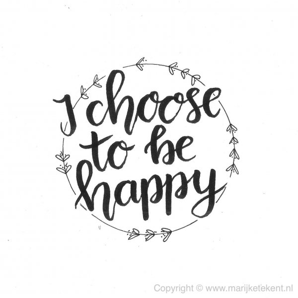 Мотивирующие надписи леттеринг