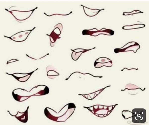 Стилизованный рот