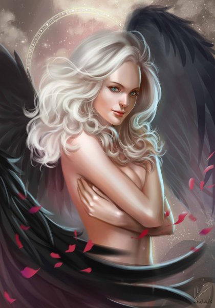 Девушки фэнтези ангелы