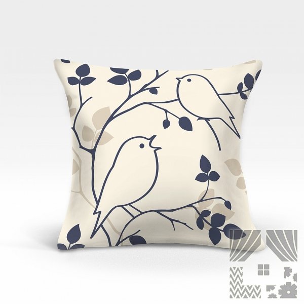 Эскиз диванной подушки