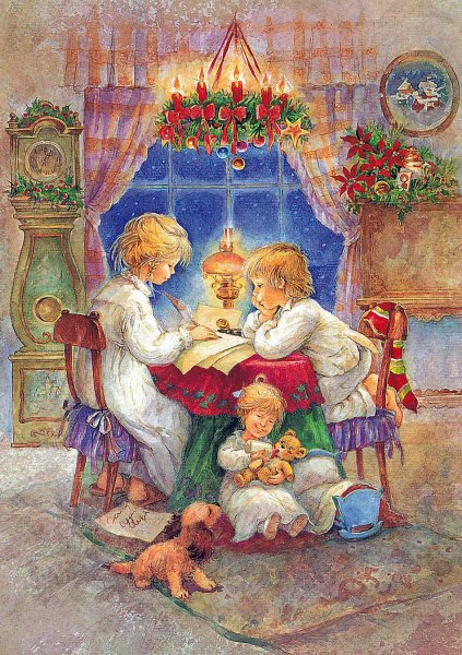 Лизи Мартин Рождественские картины