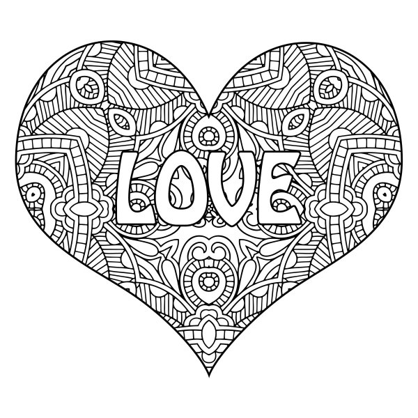 Раскраски сложные узоры