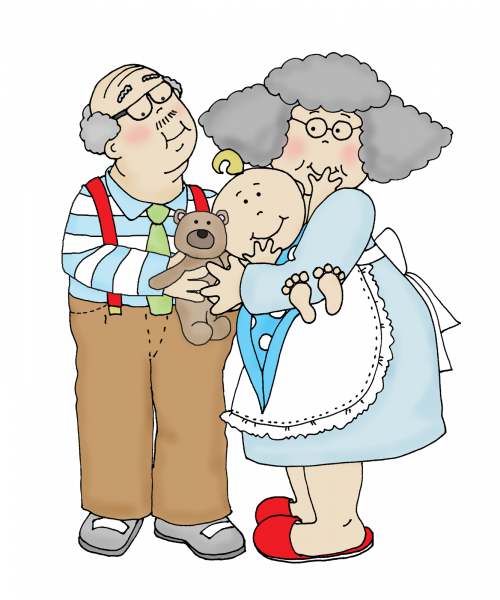 Любимые бабушка и дедушка