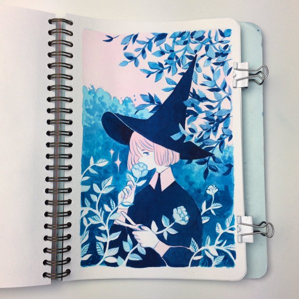 Красивый скетчбук