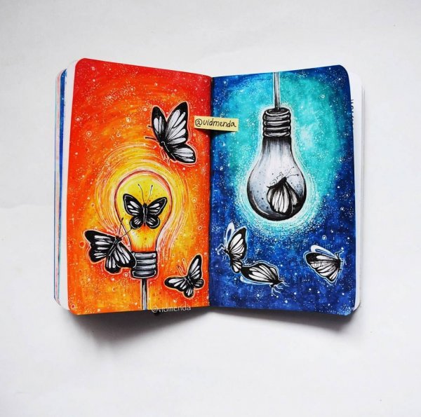 Декорации для скетчбука