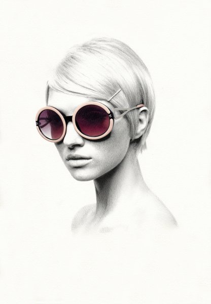 Девушка в очках