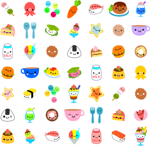 Еда с глазками