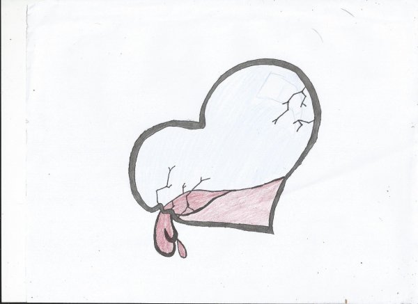 Рисунки карандашом грустные легкие