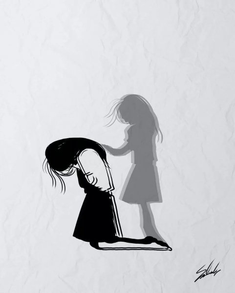 Рисование одиночество