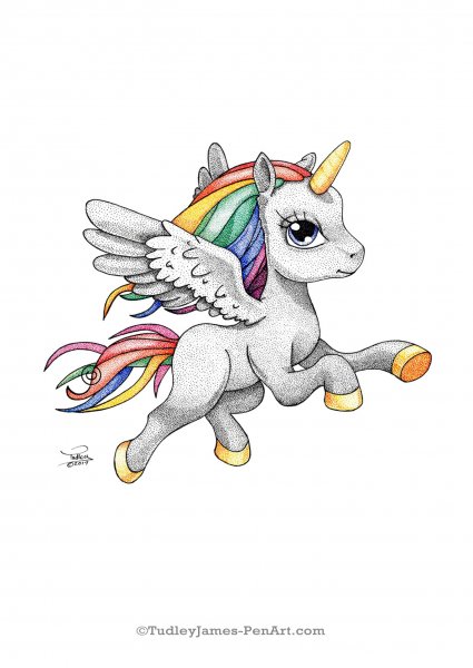 Единорог мультяшный