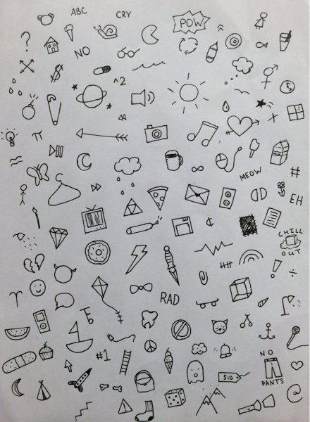 Красивые маленькие рисунки