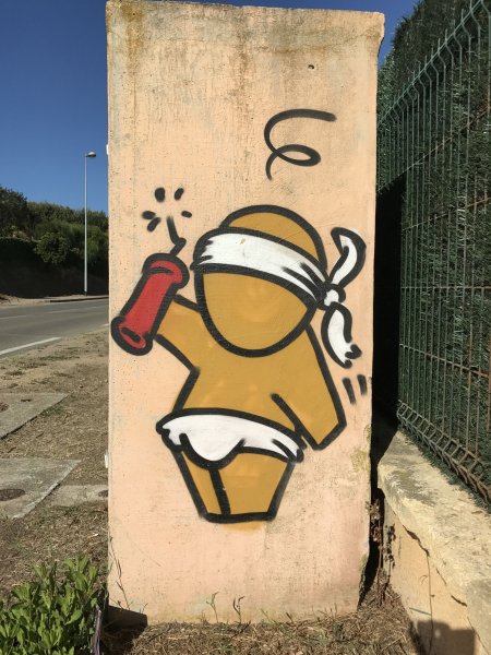 Стрит арт легкий