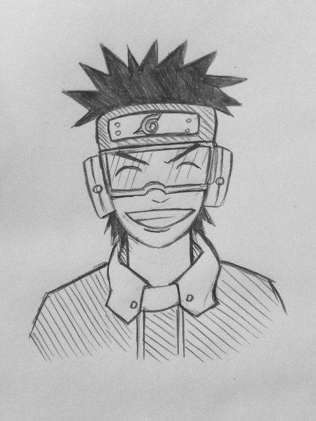 Обито скетч