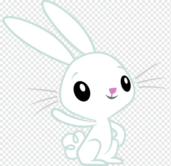 Флаттершай и кролик Энджел