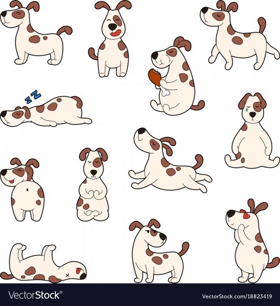 Милые Стикеры собачки