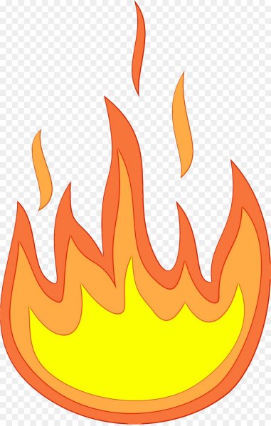 Смайлик огонь