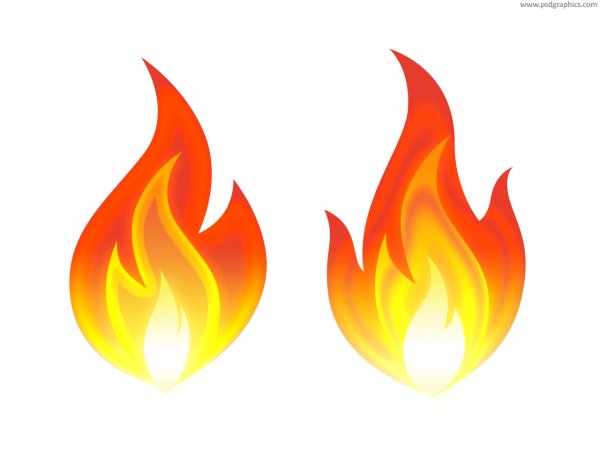 Языки пламени для вечного огня