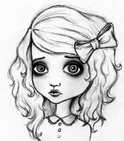 Рисунки карандашом красивые милые