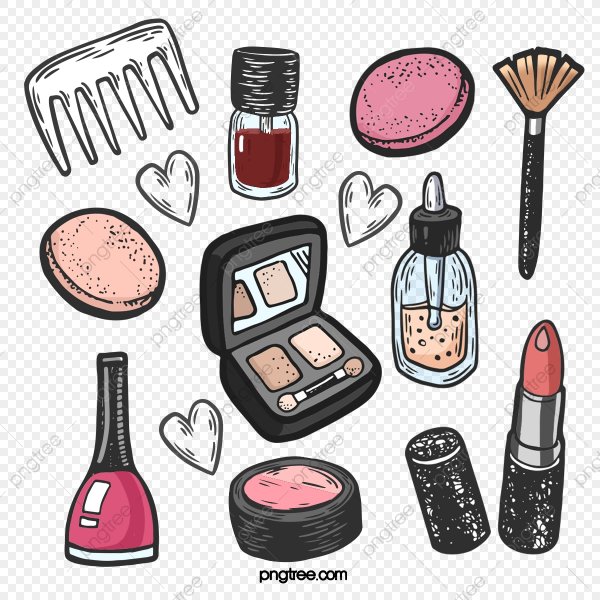 Стикеры косметика