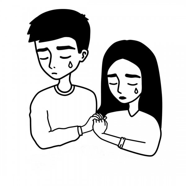 Рисунки для срисовки лёгкие чб