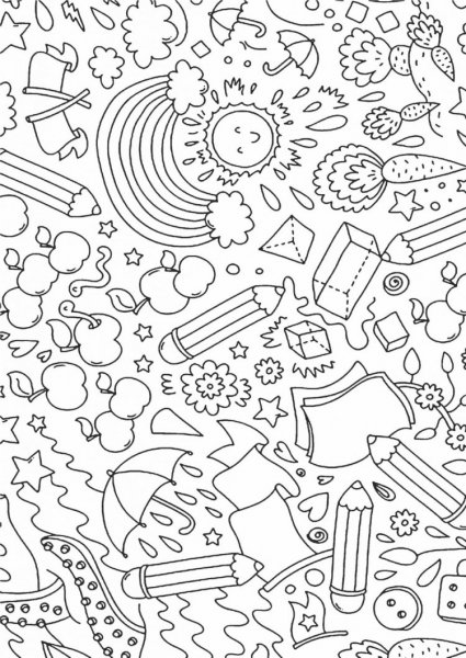 Раскраски антистресс для детей