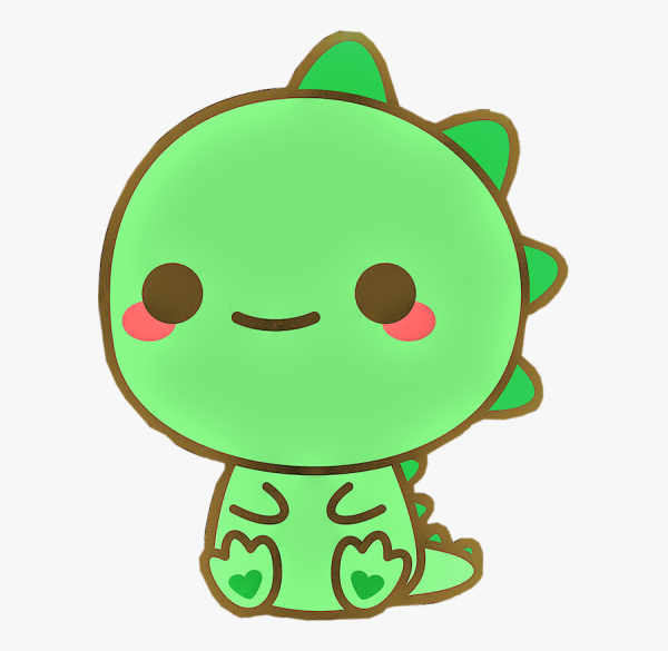 Кавайные Динозаврики