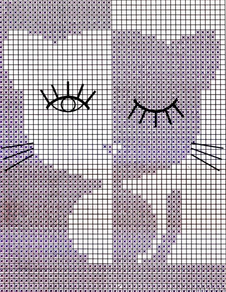 Жаккард бабочки