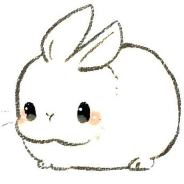 Раскраски кролики милые