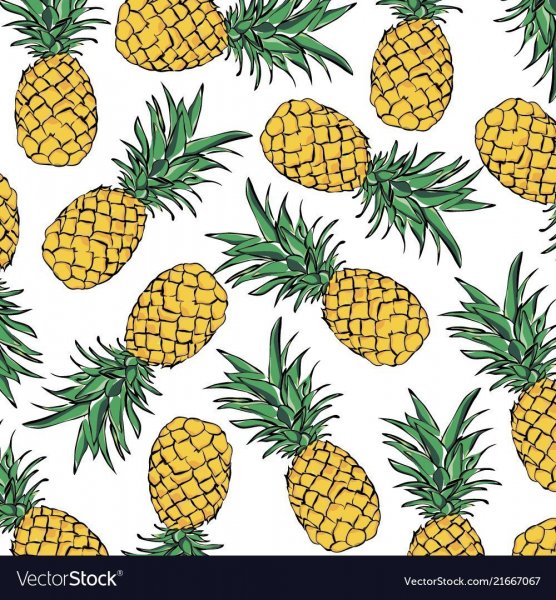 Много ананасов