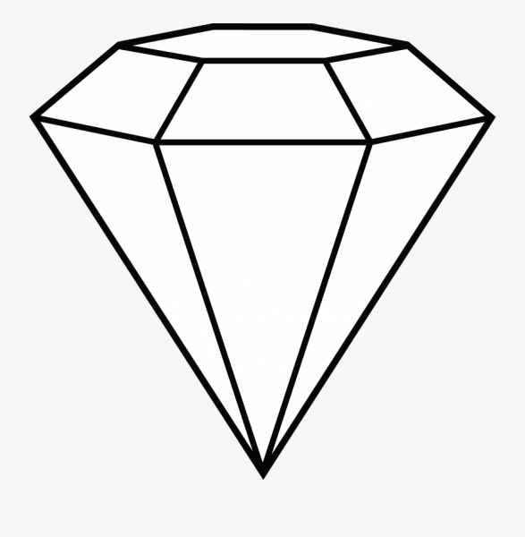 Бриллиант нарисованный