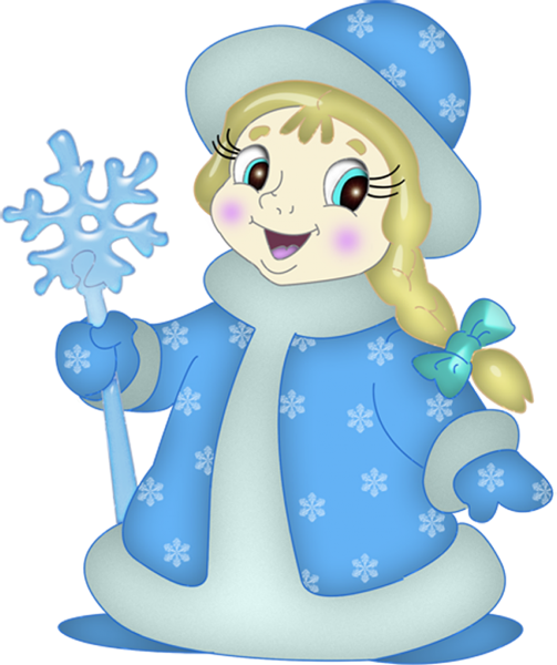 Снегурочка раскраска для детей