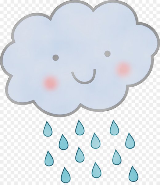 Облачко с капельками