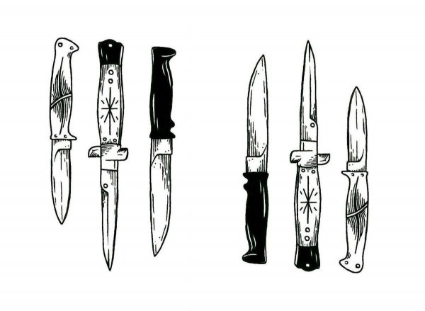 Кинжал набросок