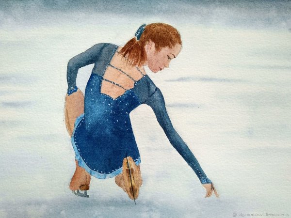 Фигуристы в живописи