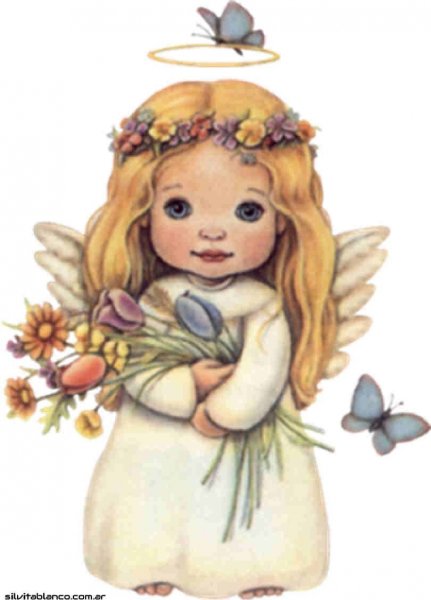 Ангелочки мультяшные