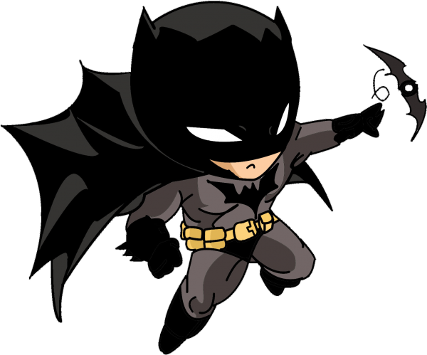 Бэтмен Чиби арт