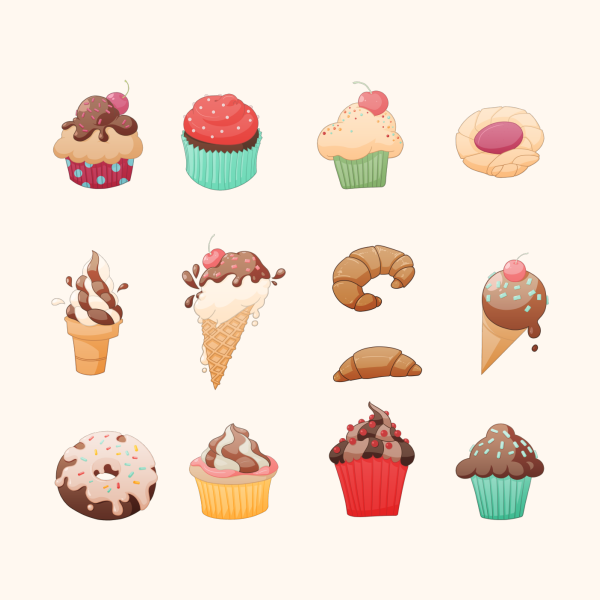 Стилизованные сладости