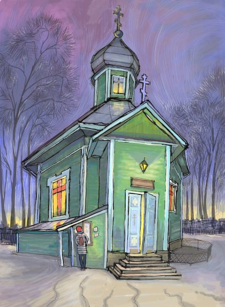 Церковь Александра Невского на Шуваловском кладбище