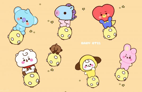 Bt21 манг малыш