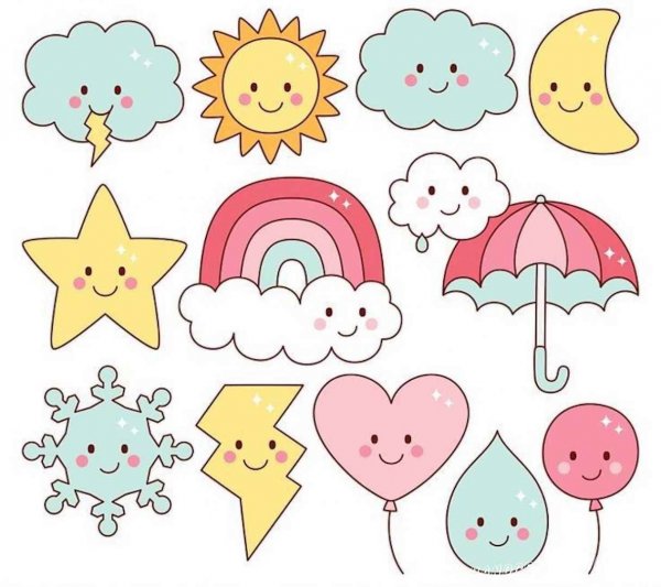 Маленькие рисунки для срисовки лёгкие и красивые