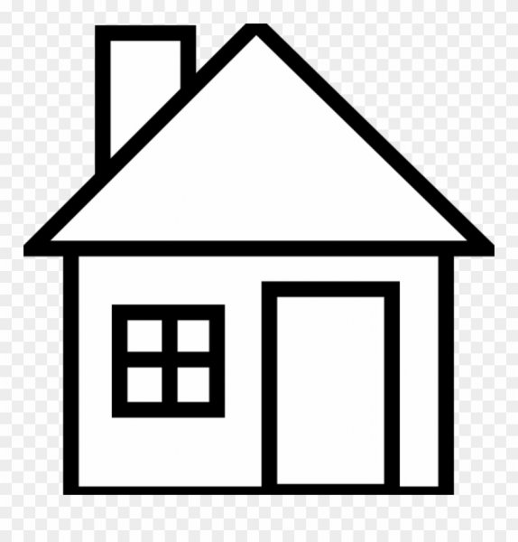 Контурный домик