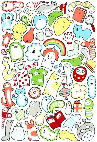 Что такое дудлы в рисовании