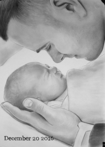 Раскраска подарок папе