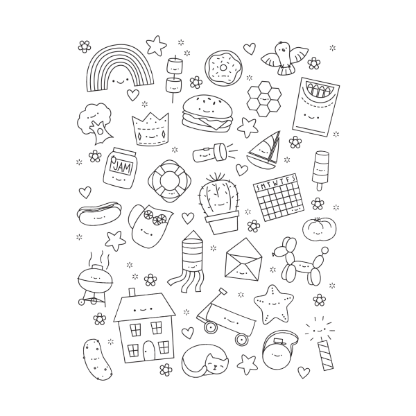 Раскраски с наклейками