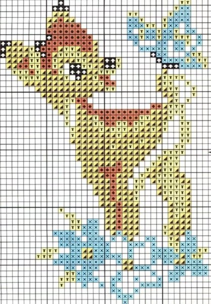 Вышивание крестиком схемки