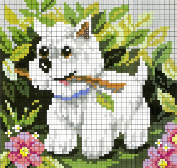 Бисерная вышивка схемы