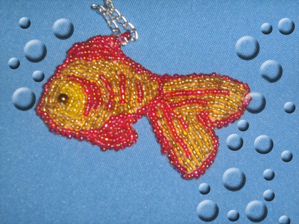 Бисероплетение рыбка